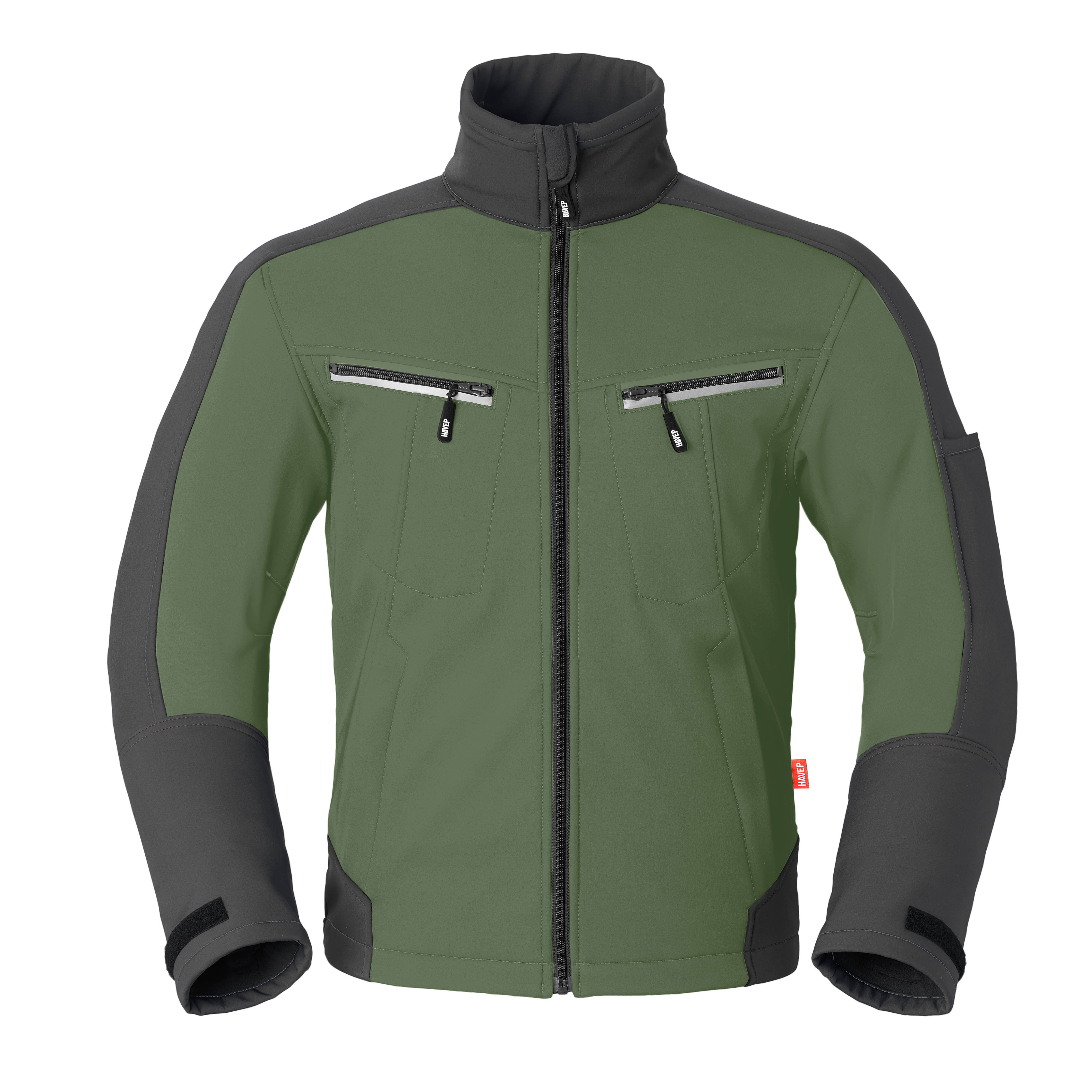 Havep Attitude - Softshell - Groen/Grijs - L Havep Attitude - Softshell - Groen/Grijs - L