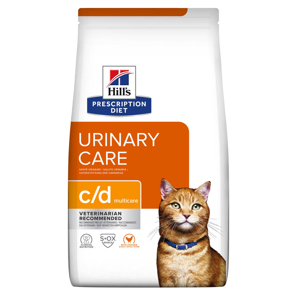 Hill's Prescription Diet Urinary Care c/d - Kattenvoer - 3000 Gram - kip Hill's Prescription Diet Urinary Care c/d - Kattenvoer - 3000 Gram - kip