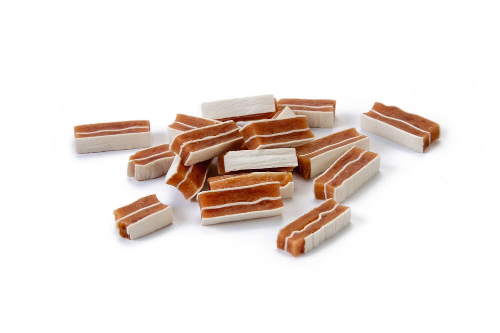 Beeztees Dinky Dice - Kattensnack - 90 Gram - vis