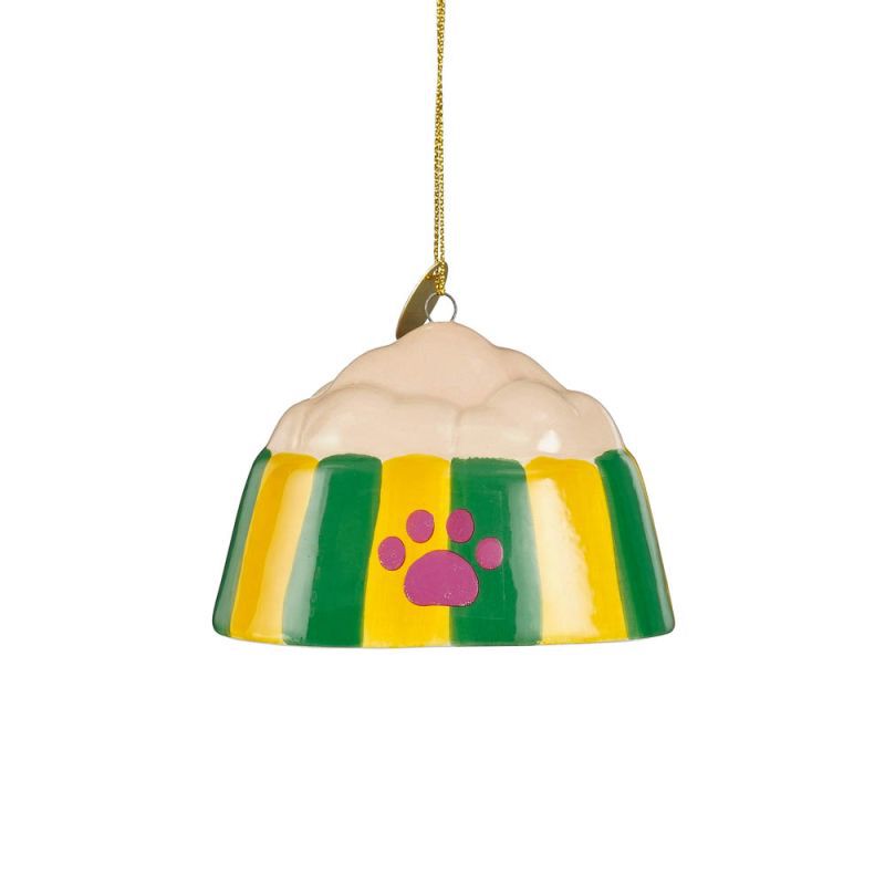 Mica Decorations Hondenvoer - Kerstornament - Geel - 9x56x56.5 cm