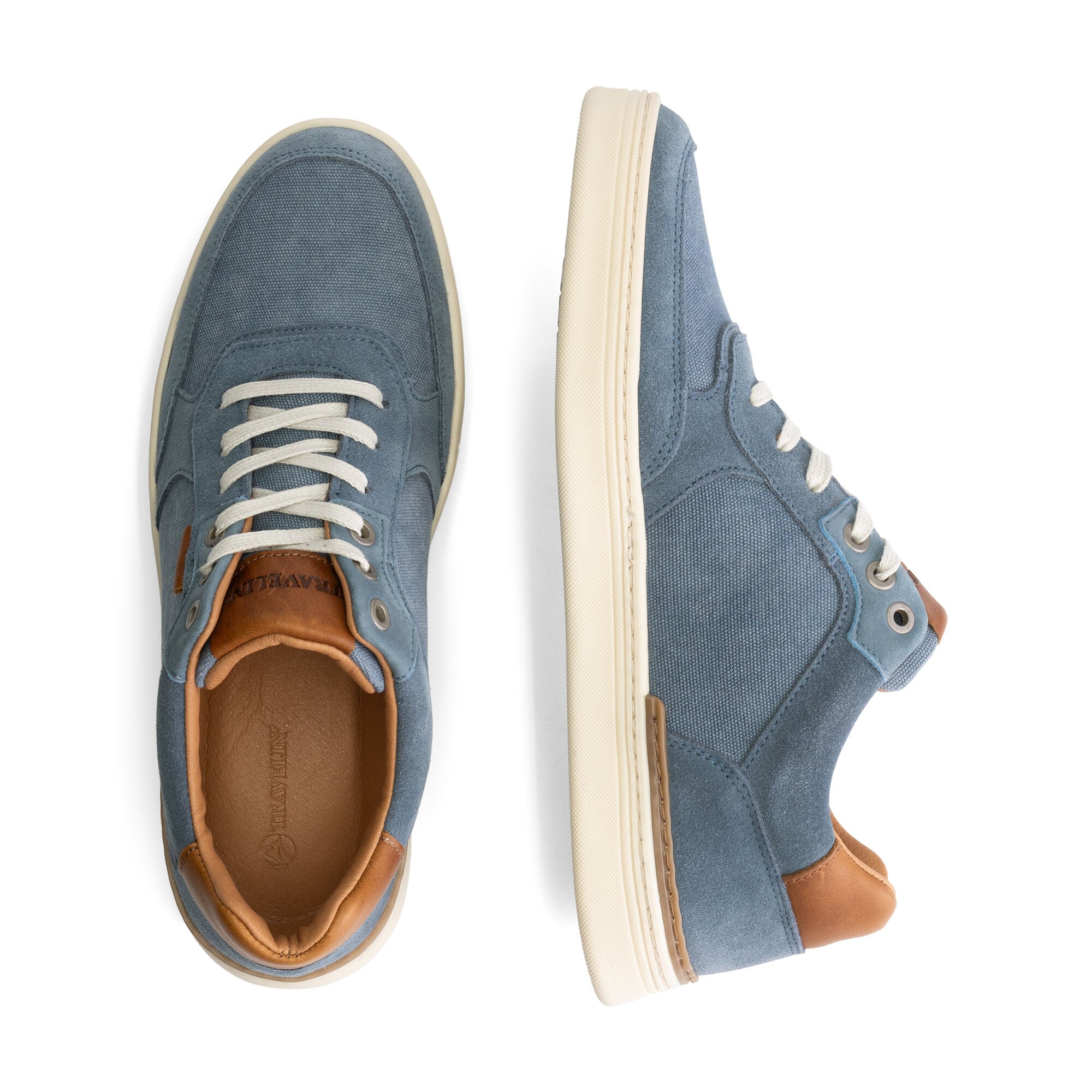 Travelin Bromley Men - Sneakers - Blauw - 40