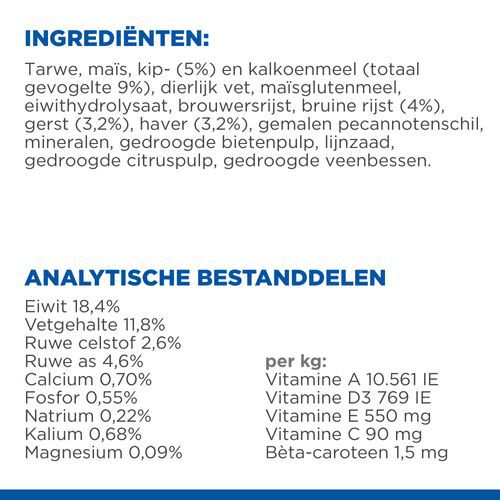 Hill's Science Plan Adult Medium Perfect Digestion - Hondenvoer - 12 Kilogram - kip, rijst