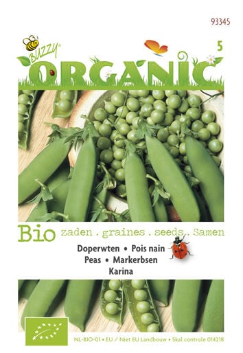 Buzzy Doperwten Pisum sativum Karina - Peulvruchten