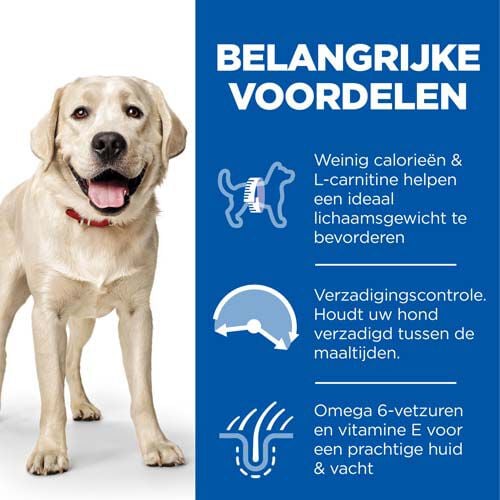 Hill's Science Plan Adult Light Large breed - Hondenvoer - 12 Kilogram - kip
