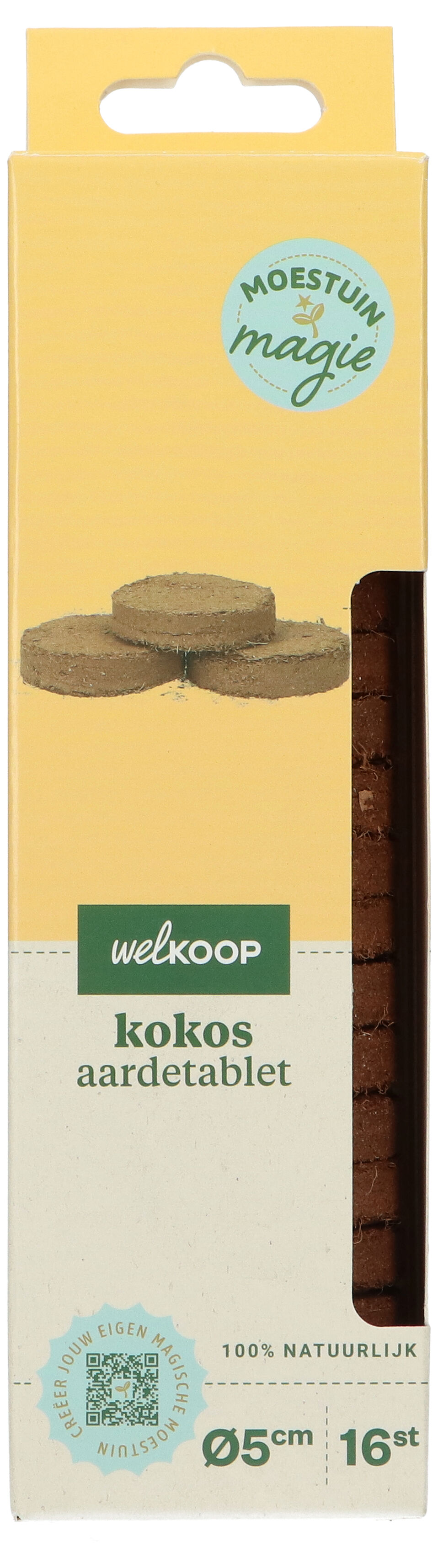 Welkoop Moestuin Magie - Kokos Aardetabletten Welkoop Moestuin Magie - Kokos Aardetabletten