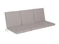 Talen Buitenmeubelen voor 3-zitsbank Zeist en in 3-zitsbank Lisse - Bankkussen - Taupe - 162x96x6cm - Taupe