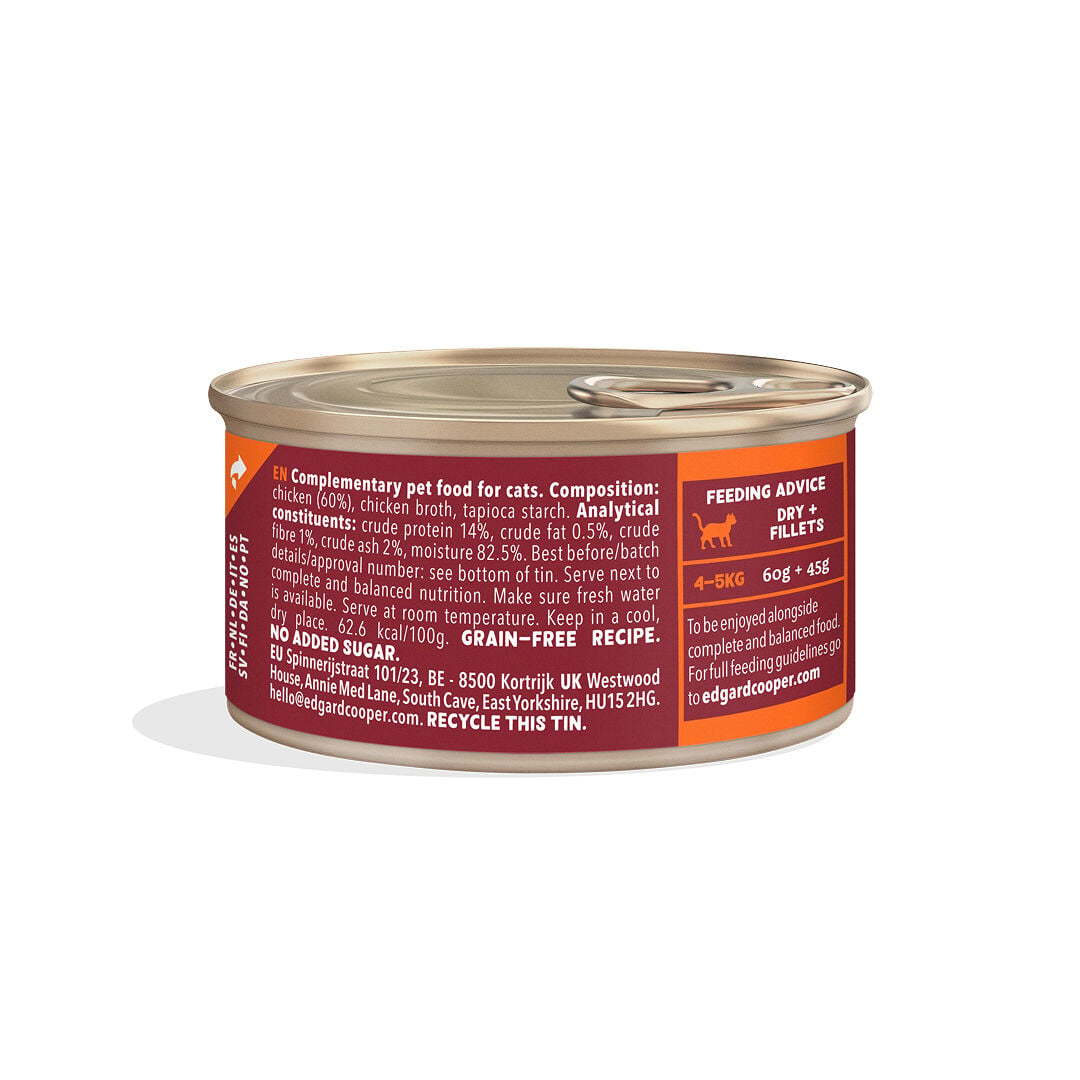 Edgar & Cooper Fillets - Kattenvoer - 70 Gram