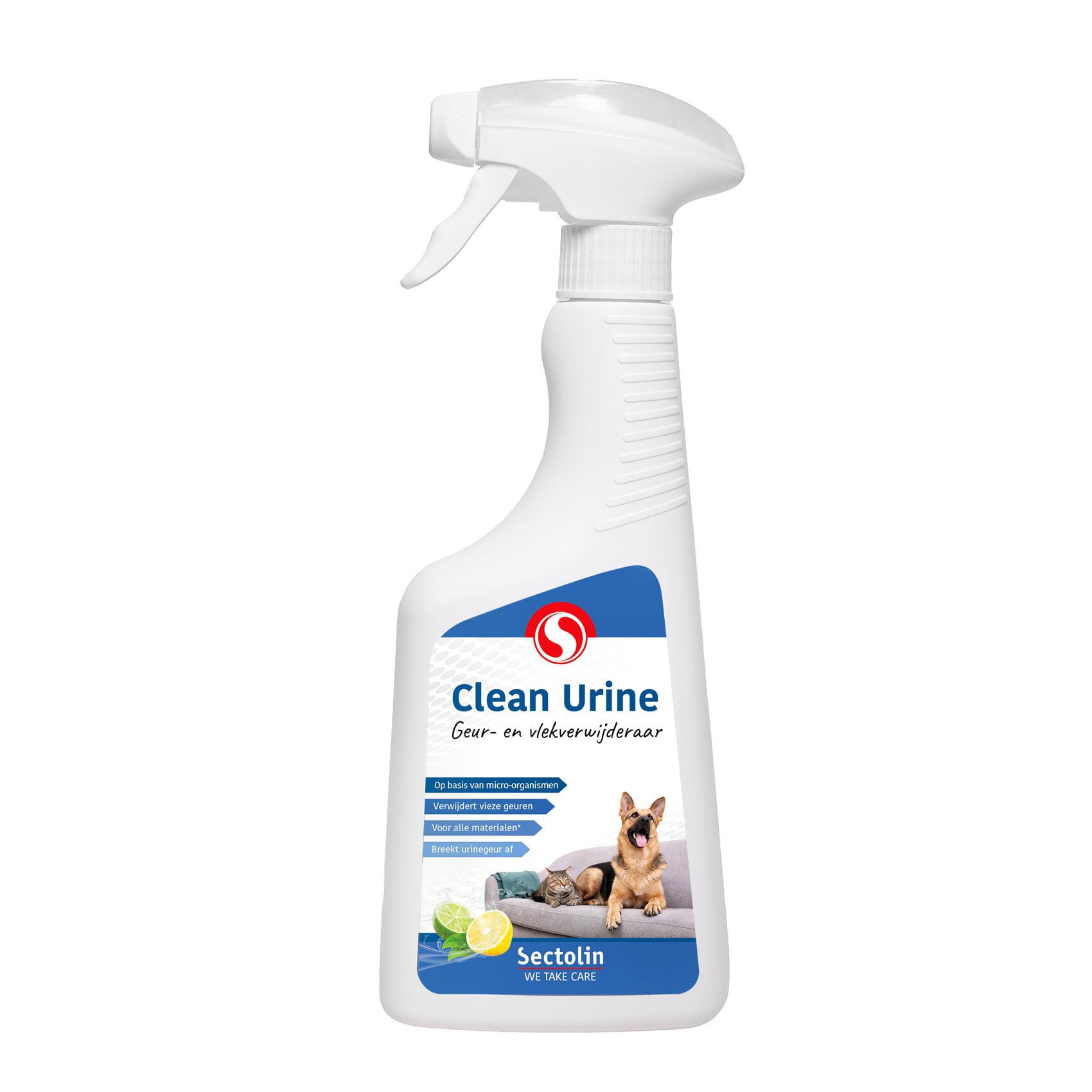 Sectolin Clean Urine - Geur en vlekverwijderaar Urinegeur Hond Sectolin Clean Urine - Geur en vlekverwijderaar Urinegeur Hond