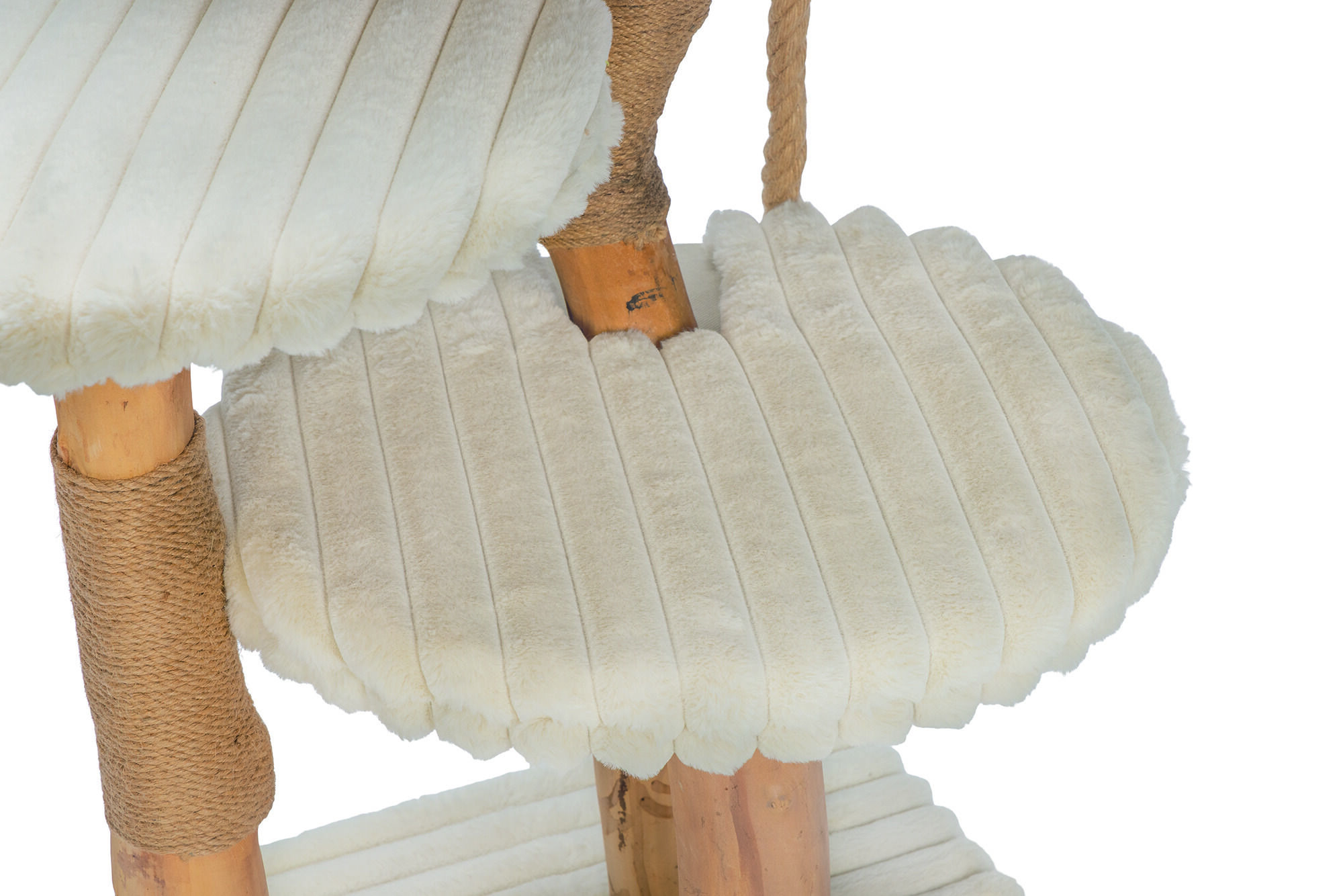 Designed by Lotte Raja - Krabpaal - Creme - 114x60x60 cm