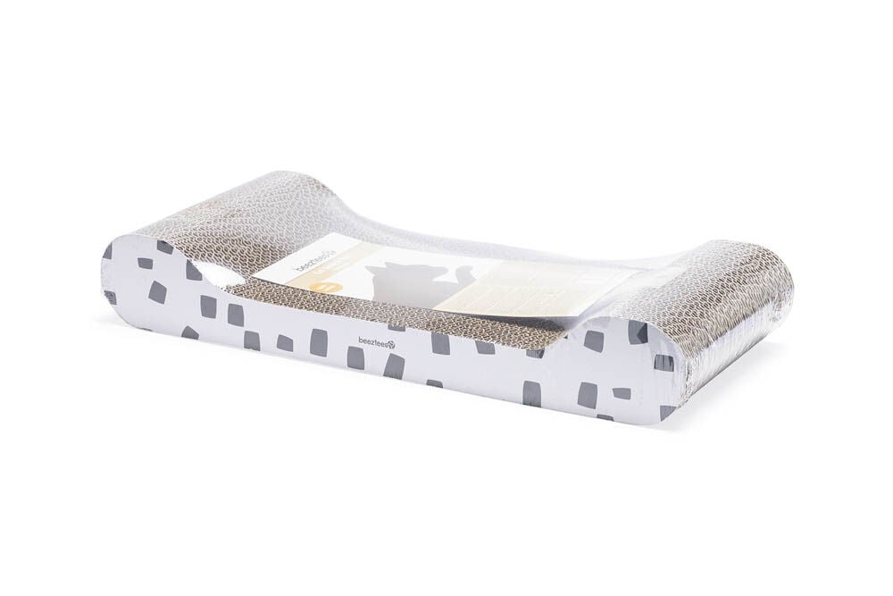 Beeztees krabsofa - Krabkarton - Wit Bruin - 1x49x1 cm