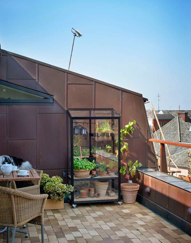 Juliana City  - Muurkas - Zwart - Veiligheidsglas