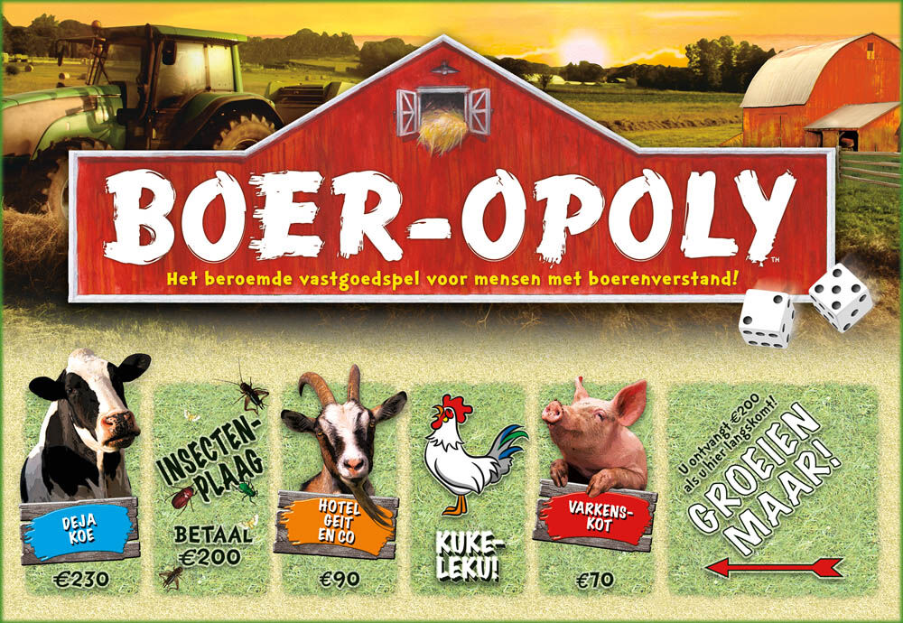 Plenty Gifts Boer opoly - Partyspel