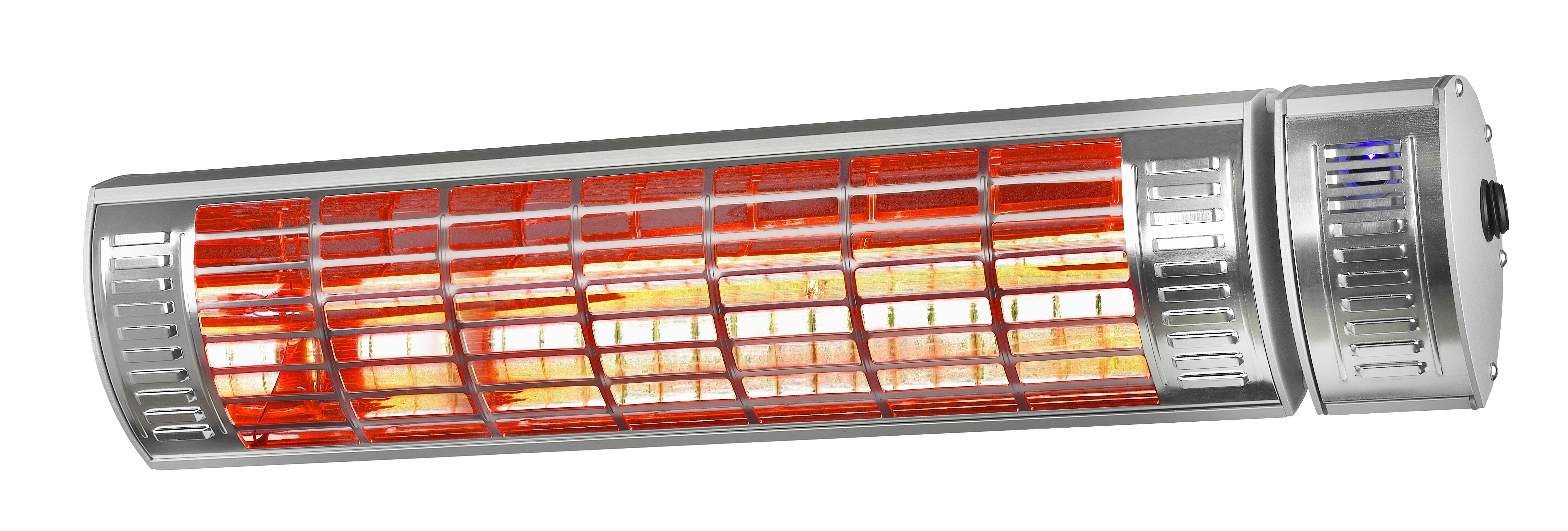 Eurom Golden 2500 Comfort RCD - Hangende terrasverwarmer - Grijs - 2500 W