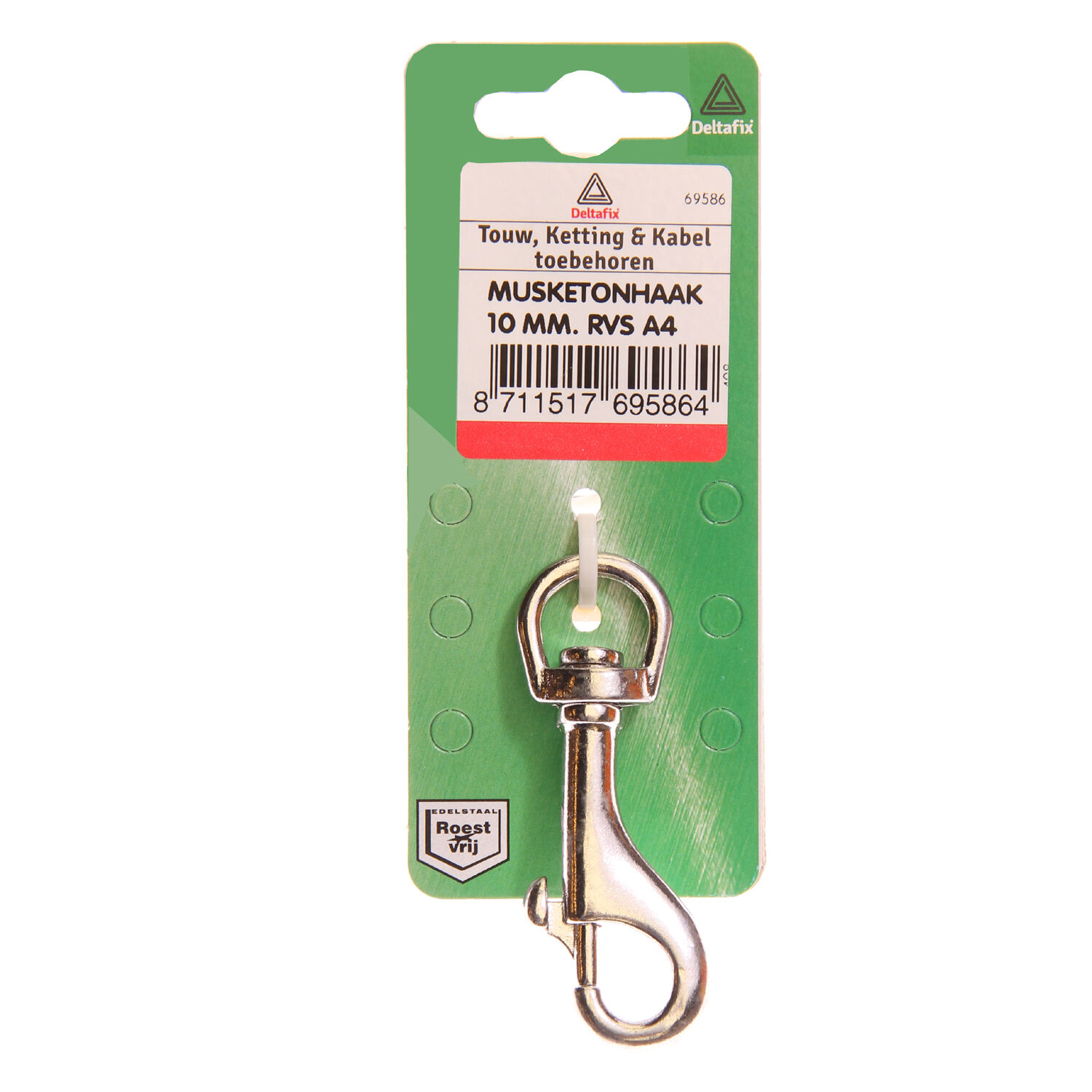 Deltafix 5/8x16mm - Musketonhaak Deltafix 5/8x16mm - Musketonhaak