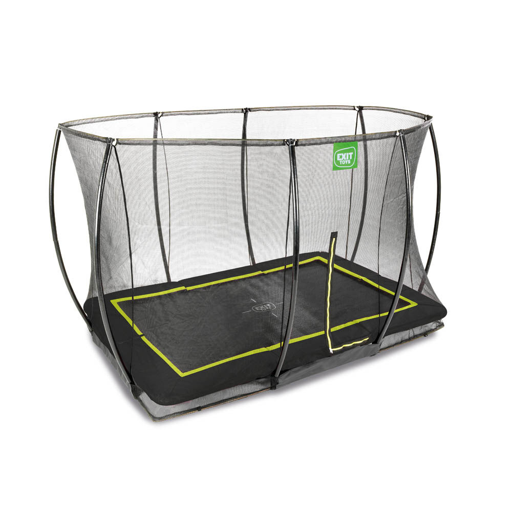 Exit Silhouette - Inground trampoline - Zwart - 1x214x305 cm