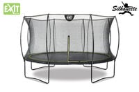 EXIT Silhouette - Trampoline - Zwart - 427 cm