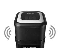 Eurom Heat and Beat - Staande terrasverwarmer - Zwart - 2200 W