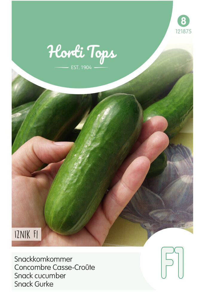 Hortitops Snackkomkommer Cucumis sativus Iznik F1 - Groentezaden