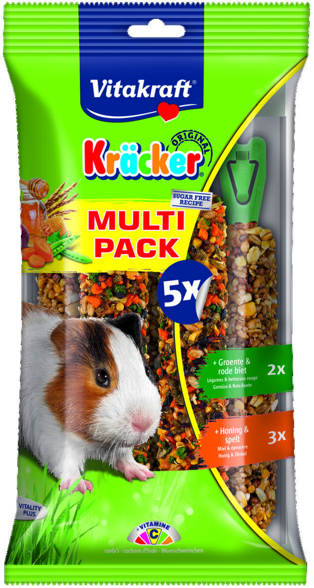 Vitakraft Kräcker Voordeelpak - Caviasnack Vitakraft Kräcker Voordeelpak - Caviasnack