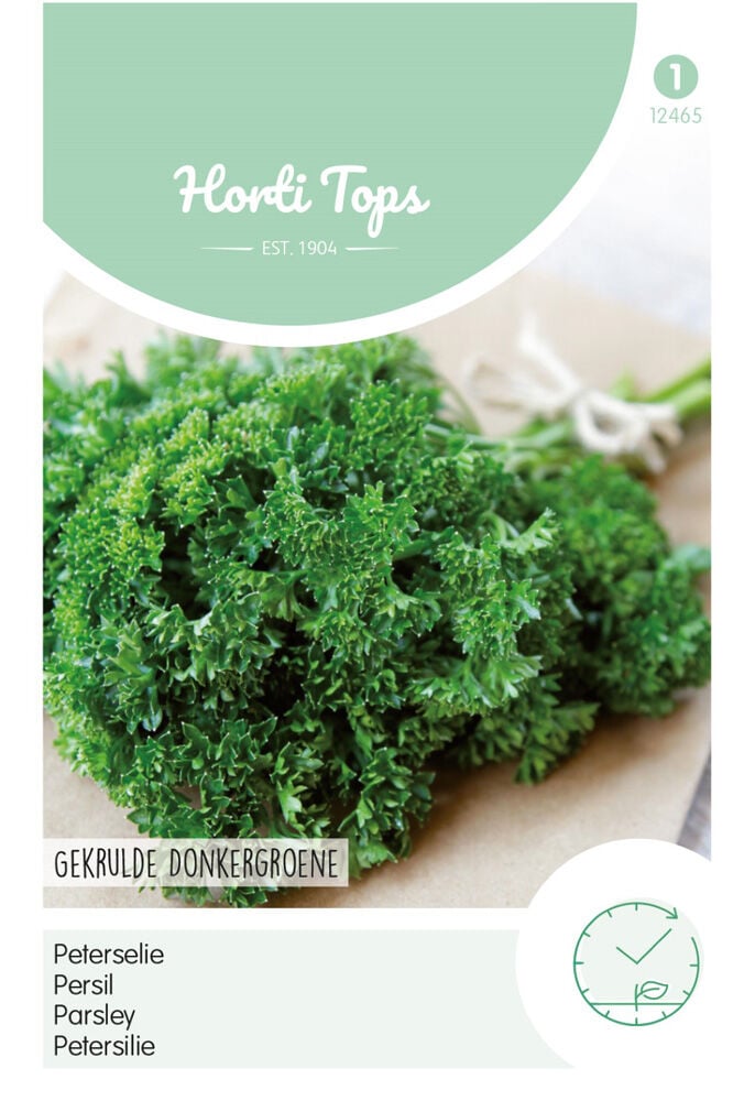 Hortitops Peterselie Petroselinum crispum Gekrulde Donkergroene - Kruidenzaden Hortitops Peterselie Petroselinum crispum Gekrulde Donkergroene - Kruidenzaden