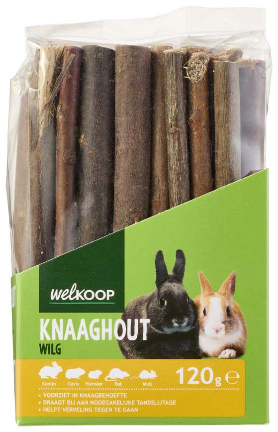 Welkoop Knaaghout - Konijnen- en knaagdiersnack