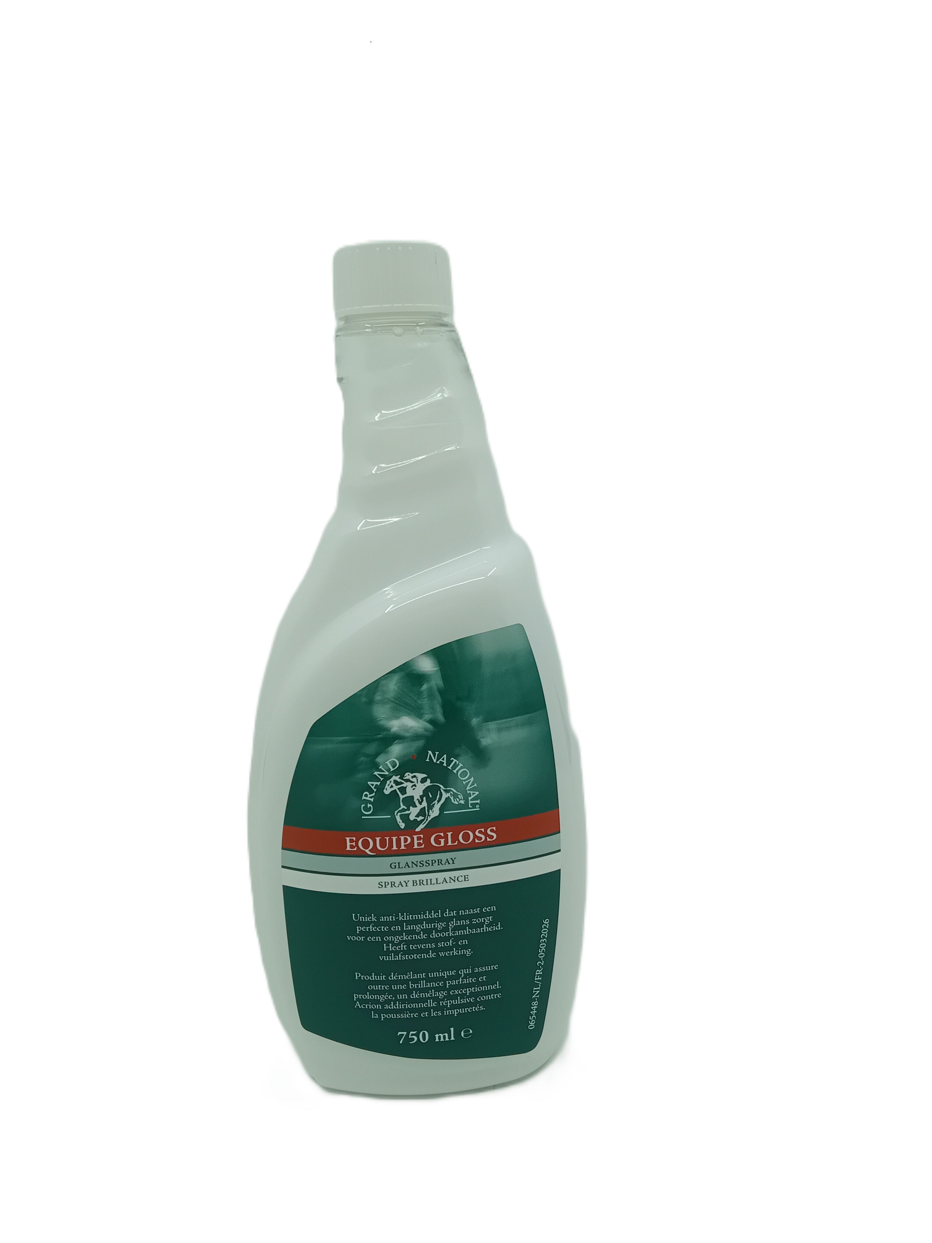 Grand National Equipe glansspray - Vachtverzorging Paard - 750 Milliliter Grand National Equipe glansspray - Vachtverzorging Paard - 750 Milliliter