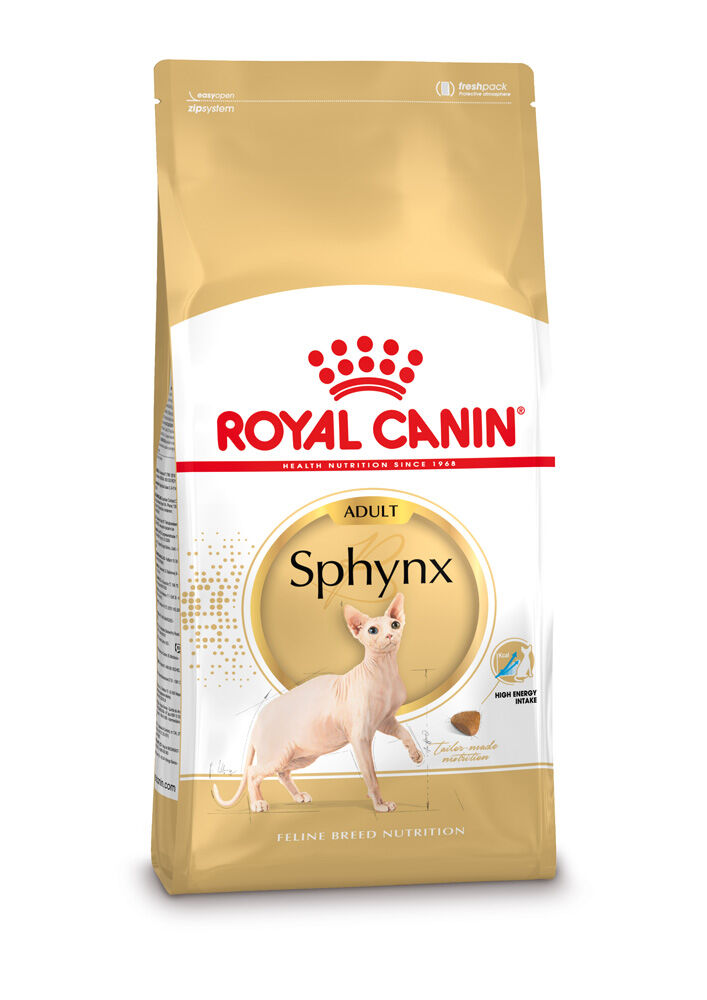 Royal Canin Sphynx Adult - Kattenvoer - 2 Kilogram - Gevogelte Royal Canin Sphynx Adult - Kattenvoer - 2 Kilogram - Gevogelte
