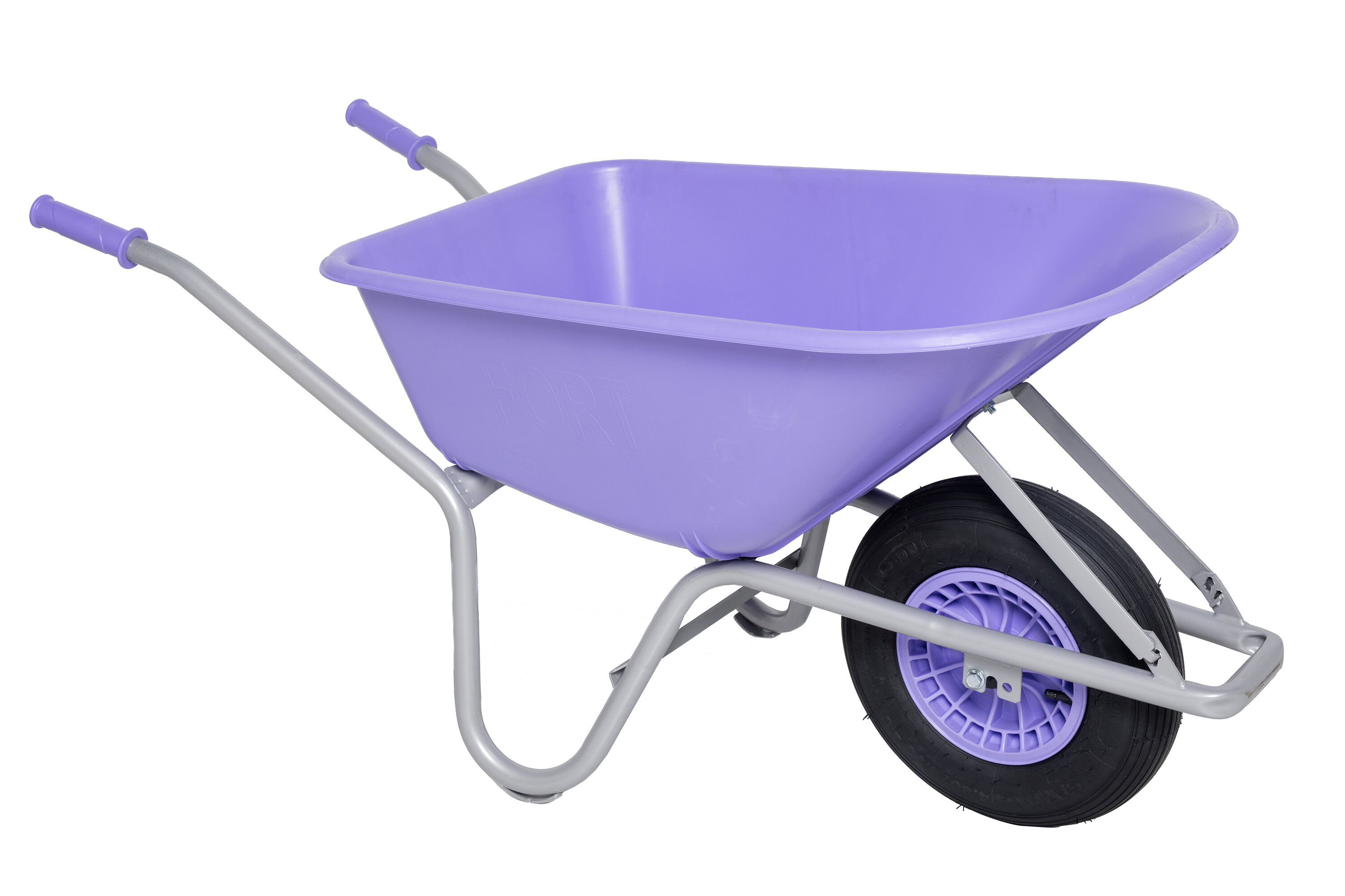 FORT TKA-100 - Kruiwagen - Paars Lavendel - 100 liter - 13 cm FORT TKA-100 - Kruiwagen - Paars Lavendel - 100 liter - 13 cm