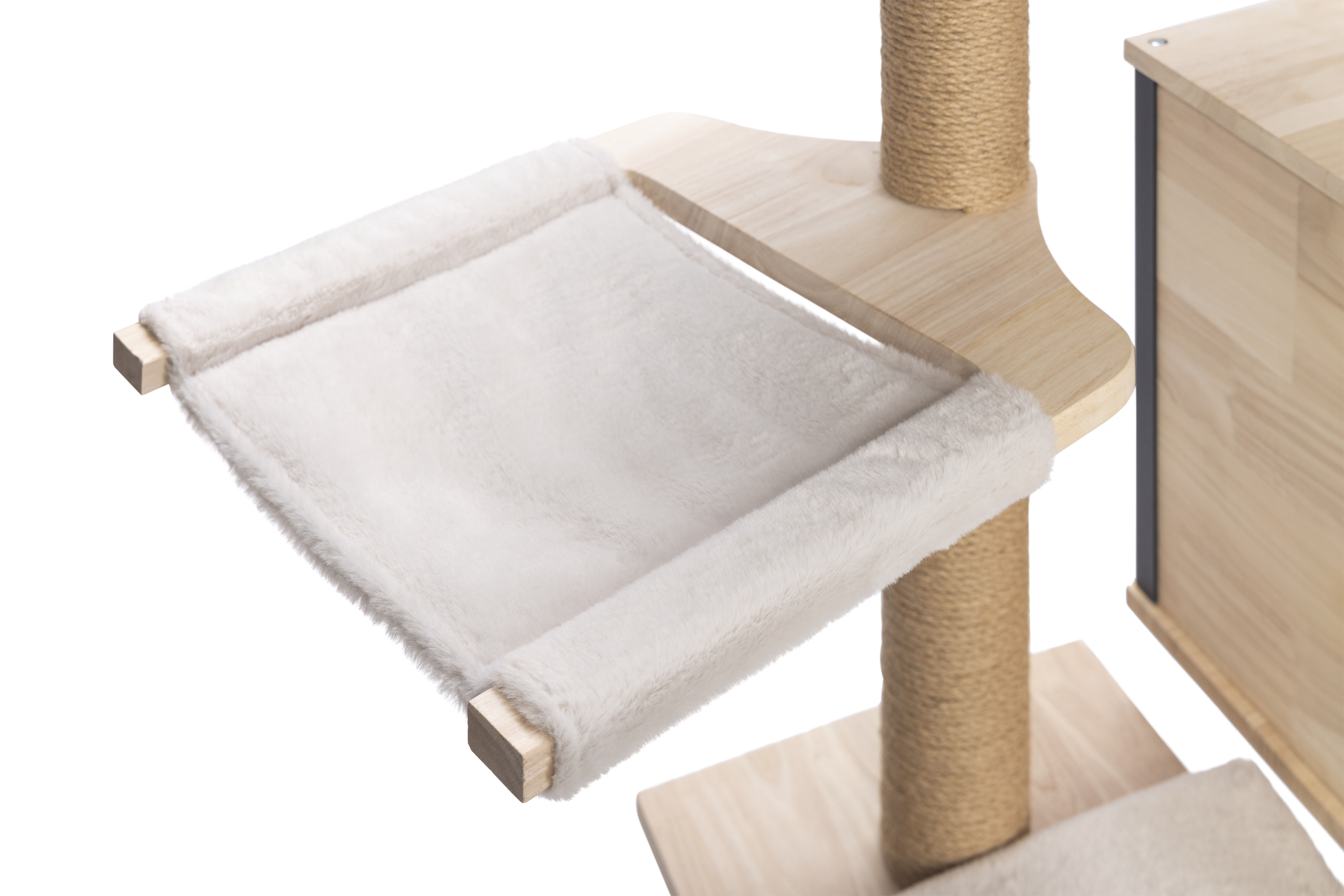 Designed by Lotte Nela - Krabmeubel - Bruin - 124x56x56 cm