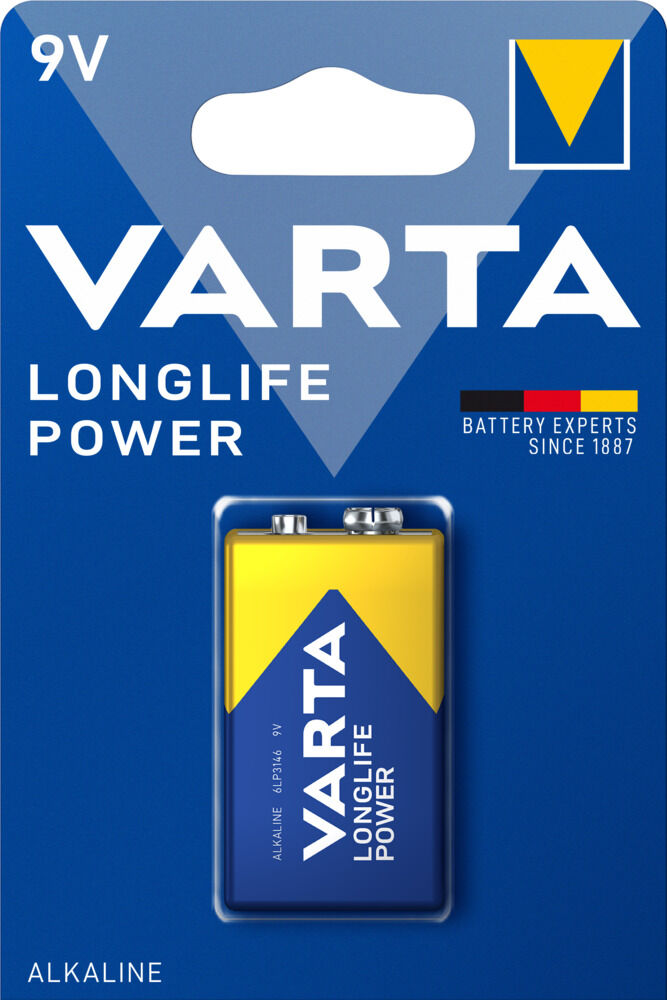 Varta 9V Longlife - Batterij