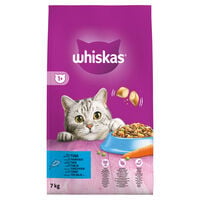 Whiskas Adult - Kattenvoer - 7 Kilogram - tonijn