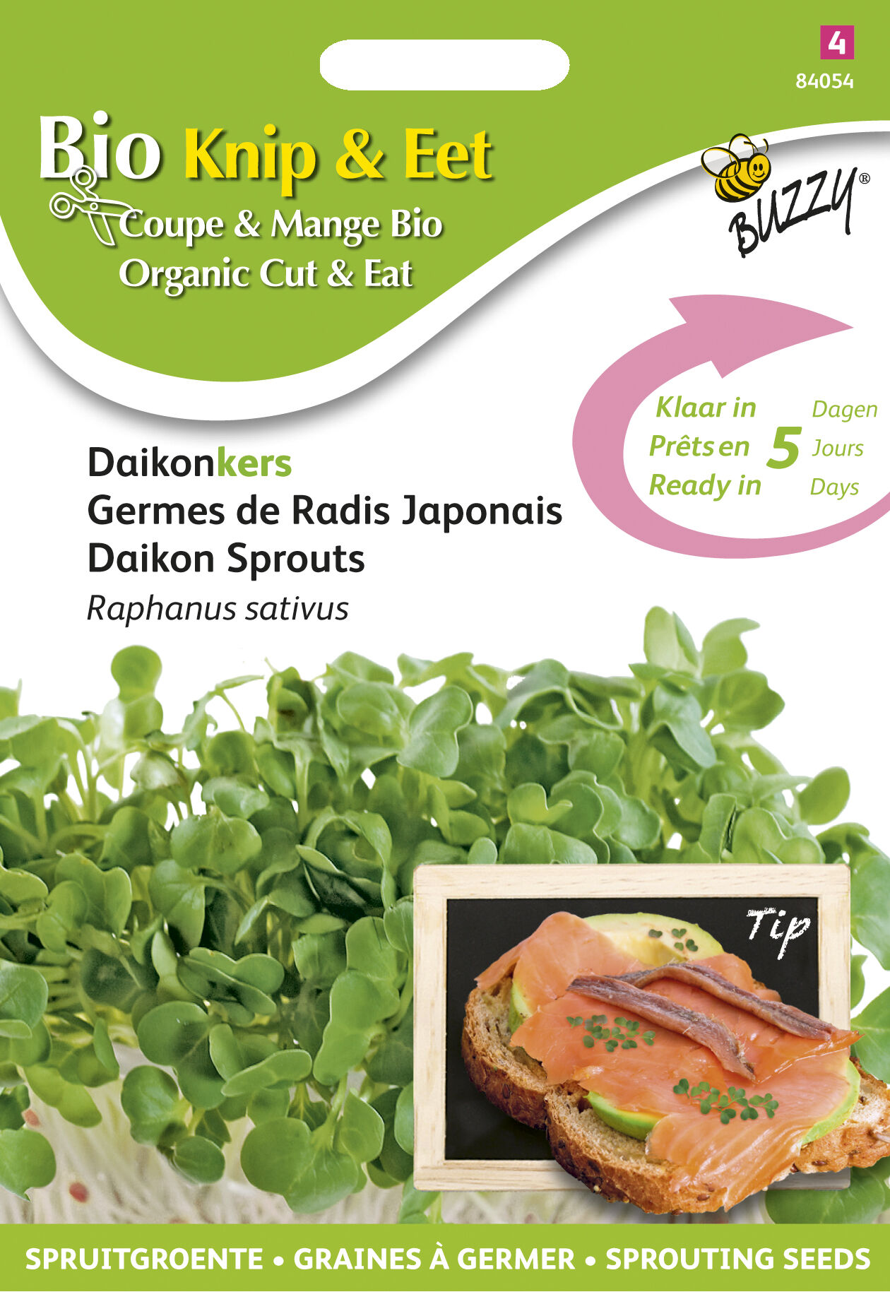 Buzzy® Organic Sprouting - Daikonkers