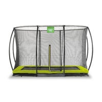 Exit Silhouette - Inground trampoline - Groen - 244x366 cm