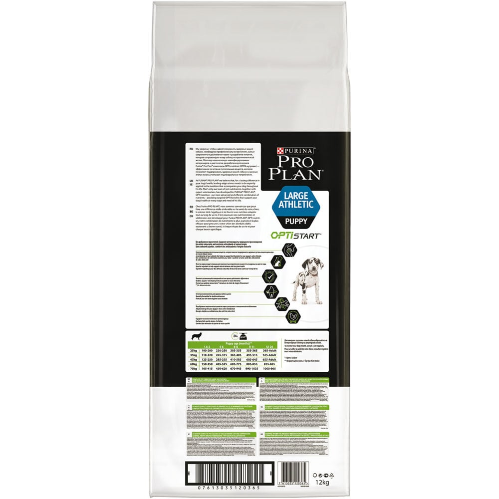 PRO PLAN Healthy Start Puppy Large Athletic - Hondenvoer - 12 Kilogram - kip