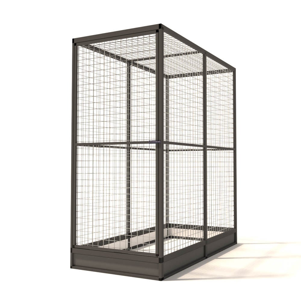 Glorenza - Kattenren - Antraciet - 193x176x86 cm Glorenza - Kattenren - Antraciet - 193x176x86 cm