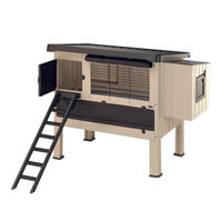 Ferplast Happy Farm 120 - Kippenhok - Beige