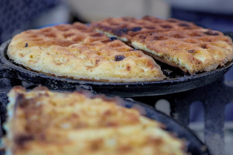 The Windmill Cast Iron - Wafelijzer - Zwart