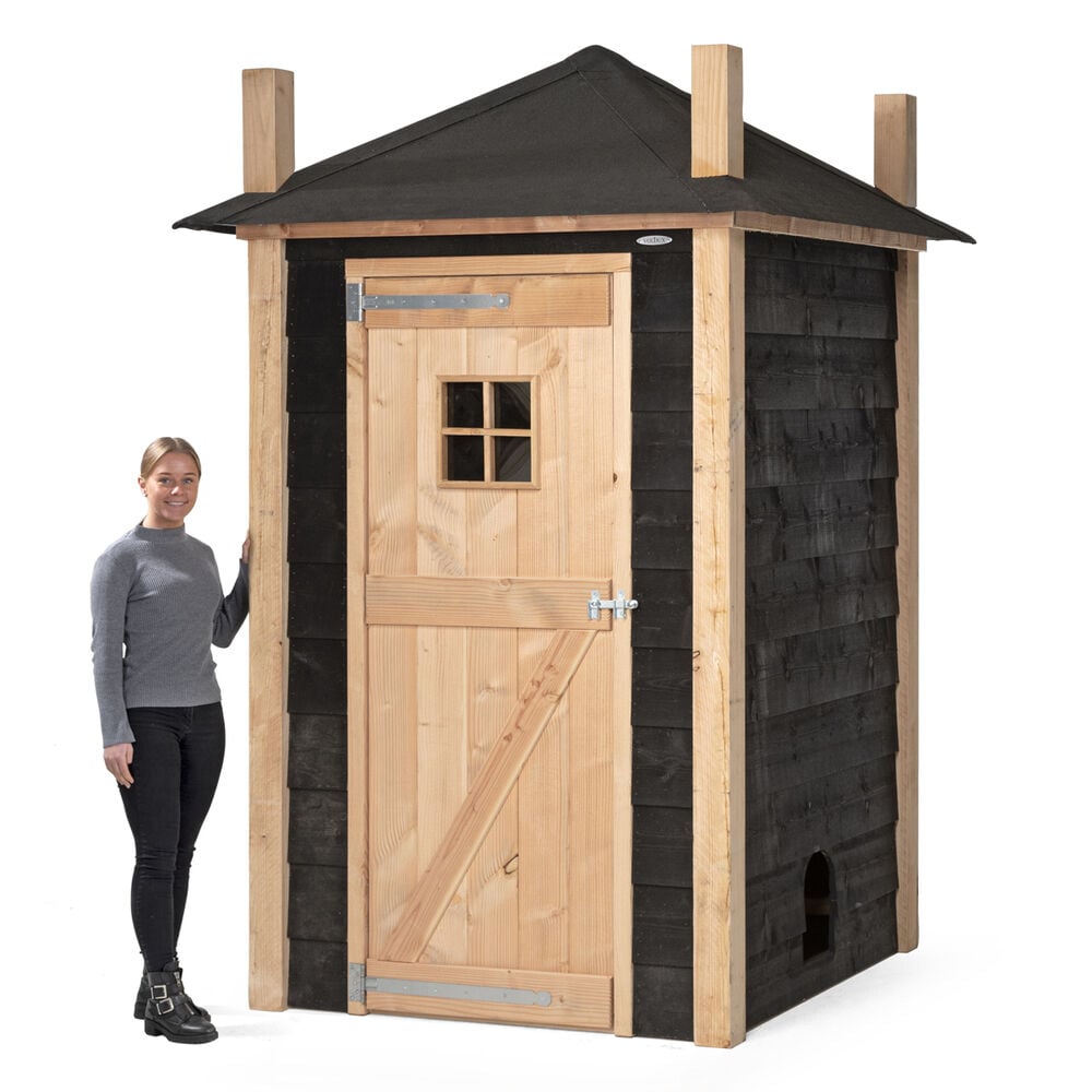 Voldux Hooiberg Mees - Kippenhok - Naturel/zwart