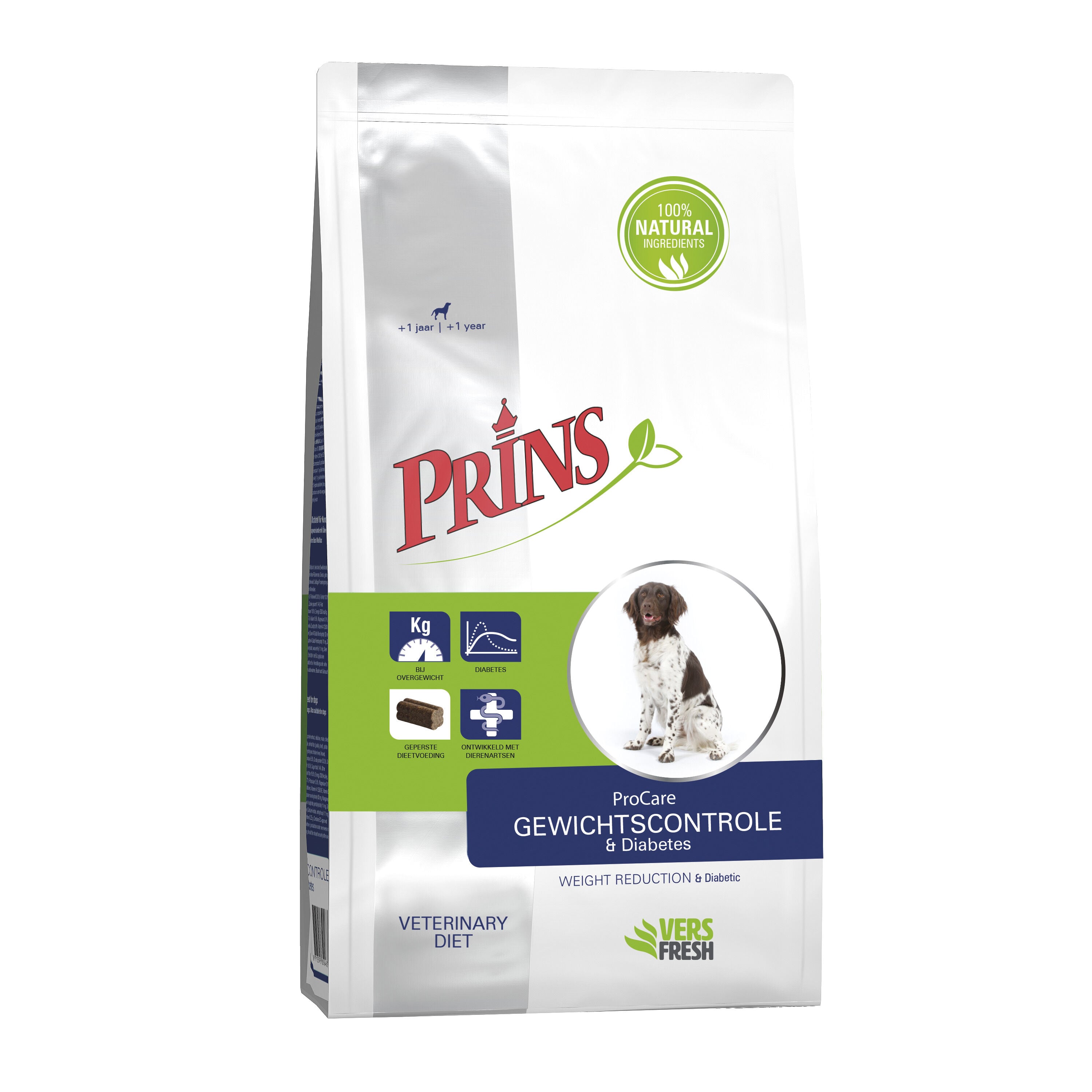 Prins Dieet ProCare Gewichtscontrole & Diabetes - Hondenvoer veterinair - 3 Kilogram - gevogelte Prins Dieet ProCare Gewichtscontrole & Diabetes - Hondenvoer veterinair - 3 Kilogram - gevogelte