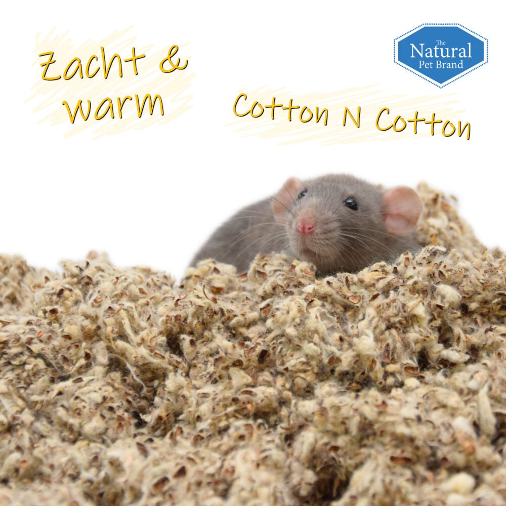 The Natural Pet Brand Cotton N Cotton - Bodembedekking - 100 Liter
