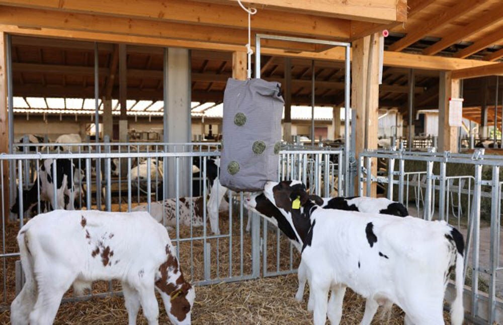 Kerbl HayBag - Hooizak - Grijs - 50x50x70 cm