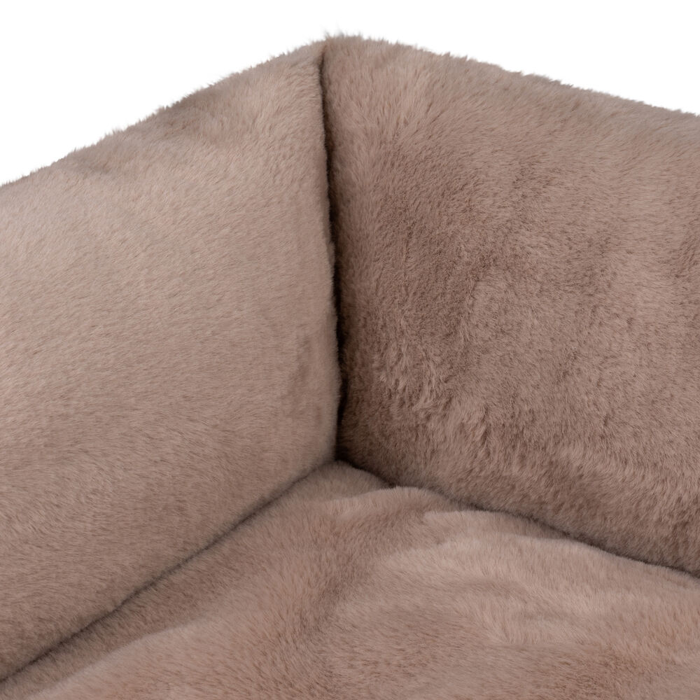 District 70 NUZZLE - Hondenmand - taupe - 17x75x75 cm - Klein