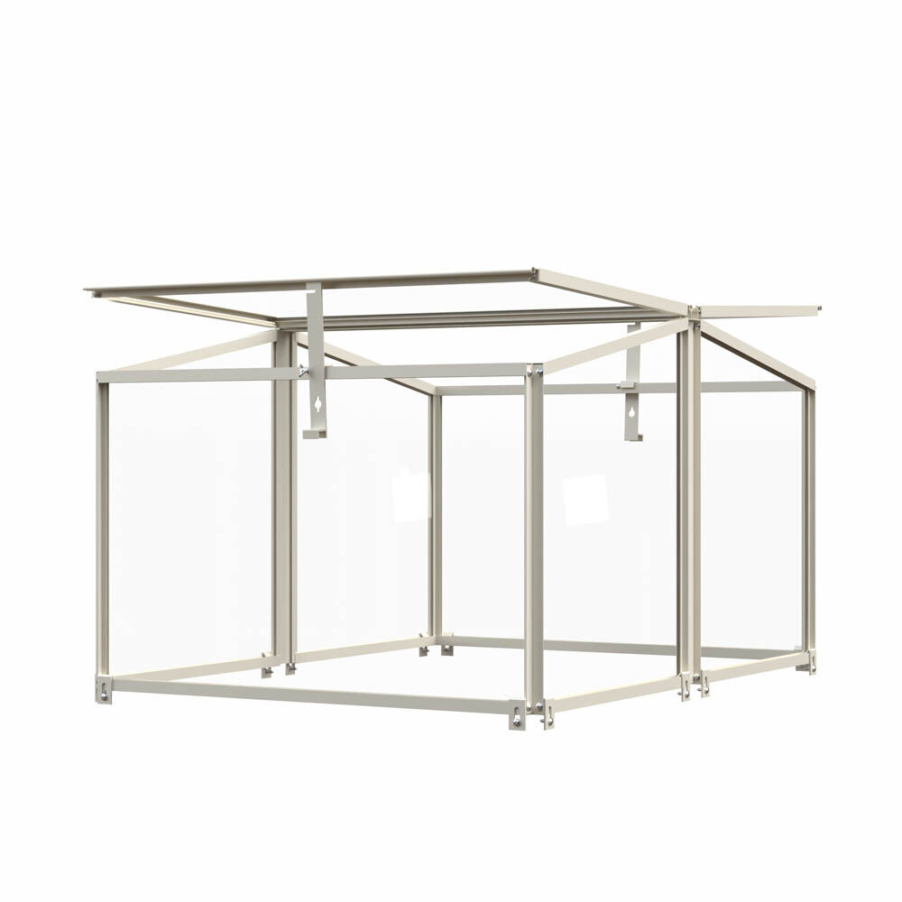 Royal Well Parsley Planter - Broeikas - Wit - 60x80x46 cm - Veiligheidsglas