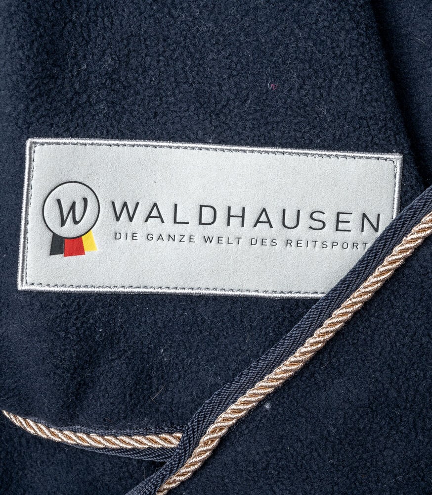 Waldhausen Zweetdeken Modern - Paardendeken - Rose Goud - Blauw - 125/175
