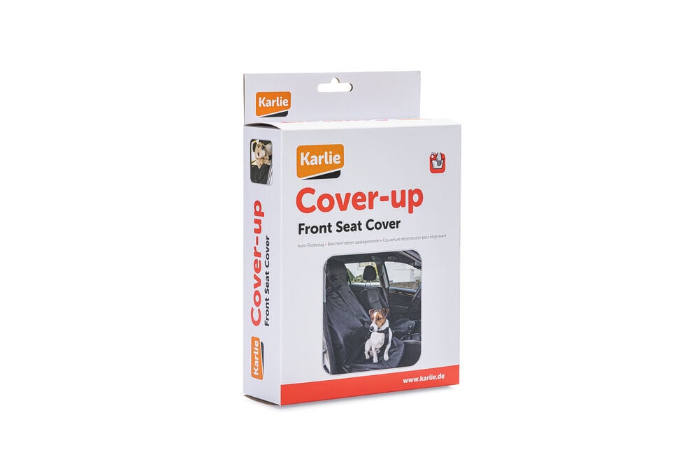 Karlie Cover-up - Autostoel Beschermhoes Hond - zwart - 1x130x1 cm