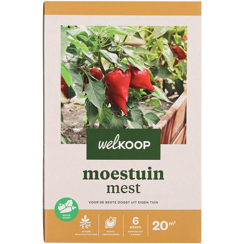 Welkoop - Moestuinmest - 20 m2 - 2 Kilogram Welkoop - Moestuinmest - 20 m2 - 2 Kilogram