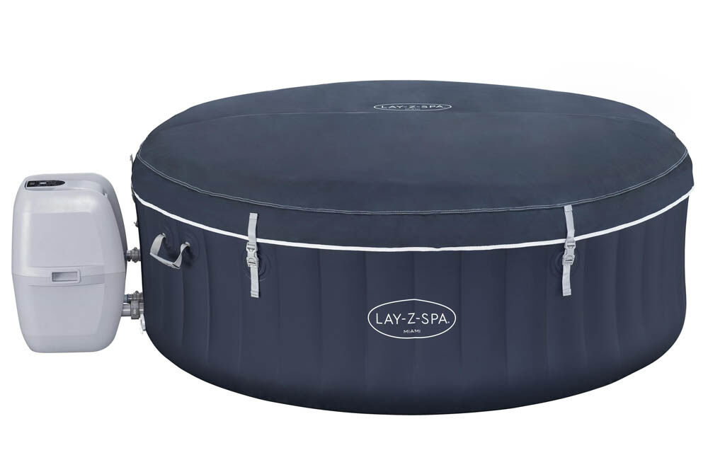 Bestway Miami Airjet - Lay-Z-Spa - Blauw - 180 cm