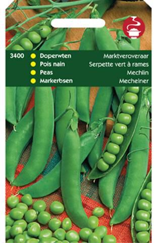 Hortitops Doperwten Pisum sativum Marktveroveraar - Peulvruchten