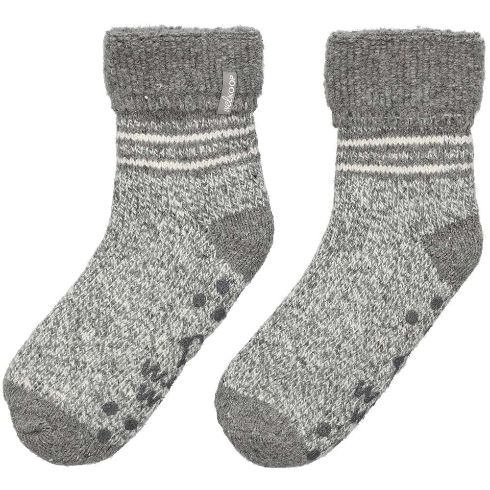 Welkoop - Huissokken - Wol - Grijs gestreept - 39-42 Welkoop - Huissokken - Wol - Grijs gestreept - 39-42