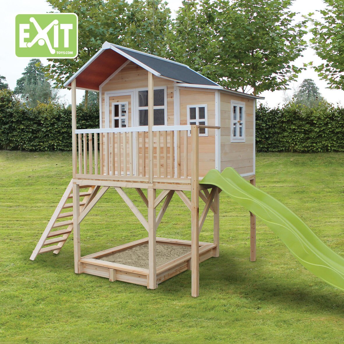 EXIT Loft 750 - Speelhuisje - Wit - Hout